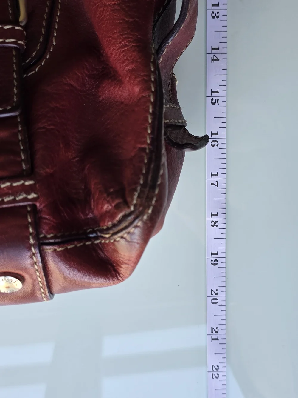 Vintage Michael Kors Brooksville Leather Satchel Purse